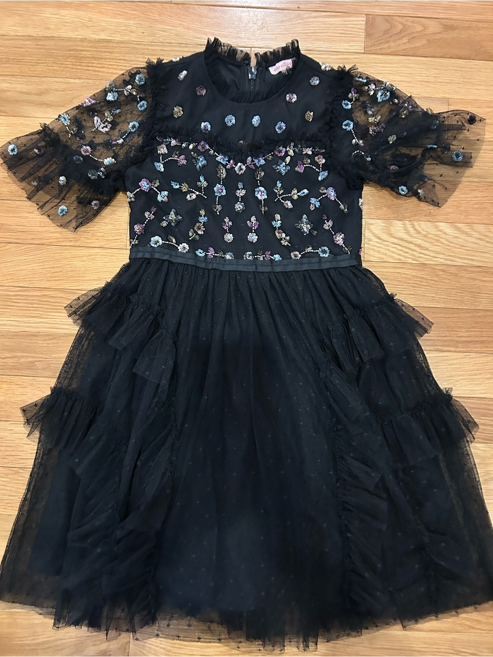 Ivy City 6/7 Black Beaded Dress